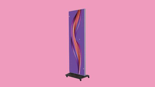 LED poster skjár